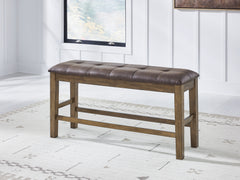 Orleans Furniture - Ashley Furniture - Urbinforte Dining Room - DBL Counter UPH Bench (1/CN) - PCD592-09