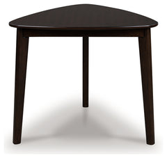 Orleans Furniture - Ashley Furniture - Mallenette Dining Table - Triangle Dining Room Table / Merlot - PCD607-16