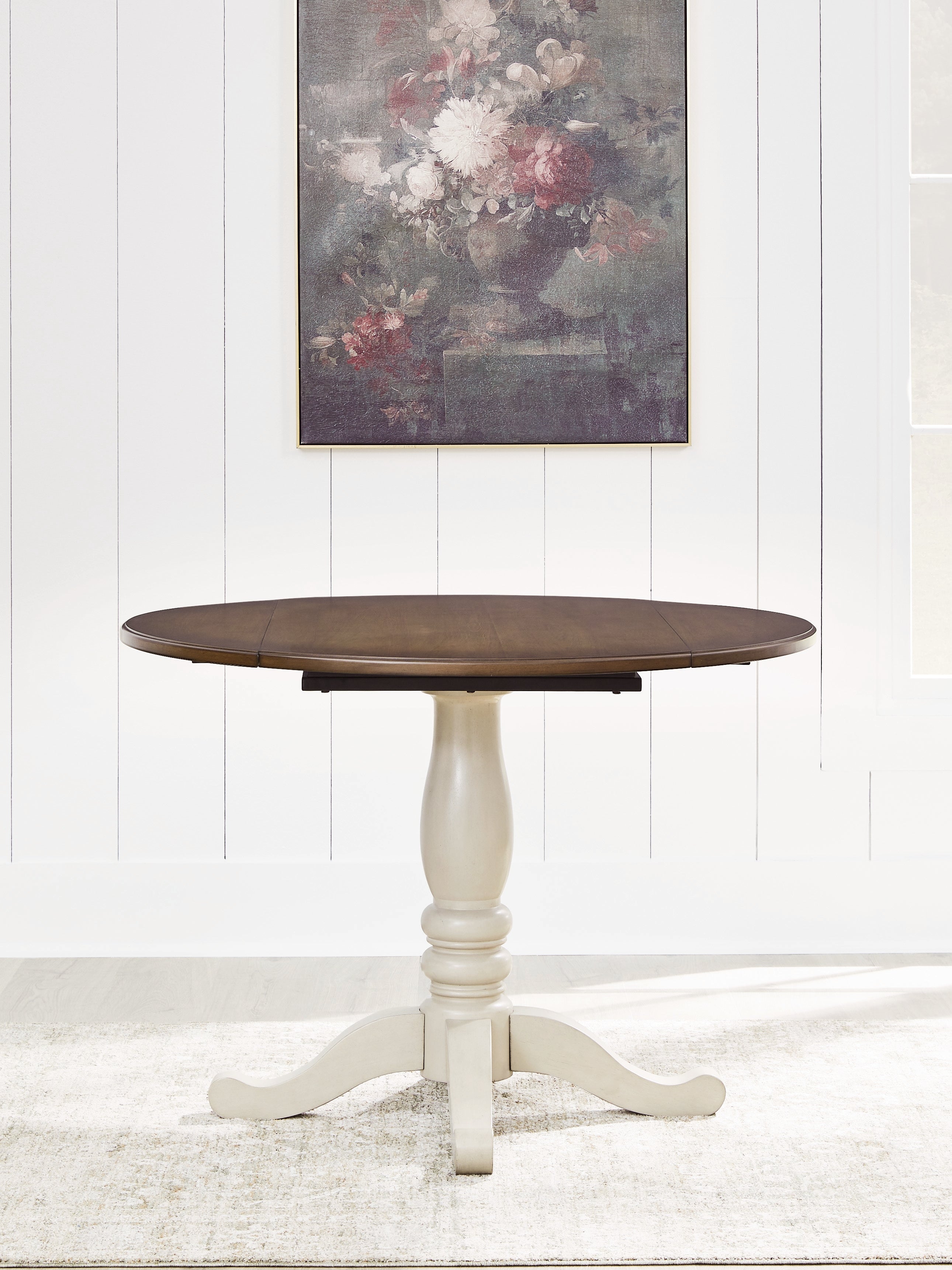 Orleans Furniture - Ashley Furniture - Wirloni Dining Room - Round DRM Drop Leaf Table - PCD616-15