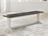 Orleans Furniture - Ashley Furniture - Darborn Dining Room - Dining Table / Gray/Brown / 40"W x 78"D x 30"H - D796D3