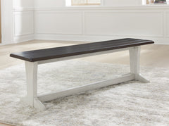 Orleans Furniture - Ashley Furniture - Darborn Dining Room - Dining Table / Gray/Brown / 40"W x 78"D x 30"H - D796D3