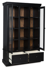 Orleans Furniture - Ashley Furniture - Greddinton Curio - Curio / Black/Brown - PCD824-186