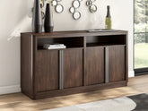 Orleans Furniture - Ashley Furniture - Dilenno Dining Server - Dining Room Server / Dark Brown - PCD857-60