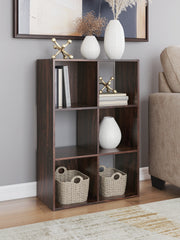 Orleans Furniture - Ashley Furniture - Glosmount Six Cube Organizer - Six Cube Organizer / Cherry/Light Brown - EA1055-3X2