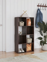 Orleans Furniture - Ashley Furniture - Glosmount Eight Cube Organizer - Eight Cube Organizer / Cherry/Light Brown - EA1055-4X2
