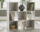 Orleans Furniture - Ashley Furniture - Paxberry Nine Cube Organizer - Nine Cube Organizer / Whitewash - EA1811-3X3