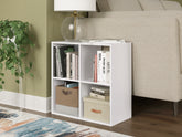 Orleans Furniture - Ashley Furniture - Onita Four Cube Organizer - Four Cube Organizer / White - EA9630-2X2