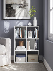 Orleans Furniture - Ashley Furniture - Onita Six Cube Organizer - Six Cube Organizer / White - EA9630-3X2