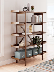 Orleans Furniture - Ashley Furniture - Lyncott Bookcase - Bookcase / Brown - H615-70