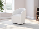 Orleans Furniture - Ashley Furniture - Korestone Desk Chair - Home Office Desk Chair (1/CN) / White - H687-01A
