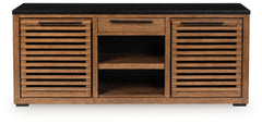 Orleans Furniture - Ashley Furniture - Kallari Bookcase - Credenza / Warm Brown/Black - H737-60