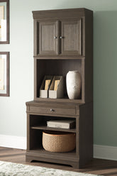 Orleans Furniture - Ashley Furniture - Janismore Bookcase - Bookcase / Weathered Gray - H776H7