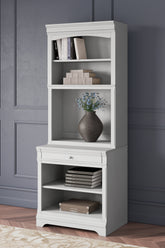 Orleans Furniture - Ashley Furniture - Kanwyn Bookcase - Bookcase / Whitewash - H777H8