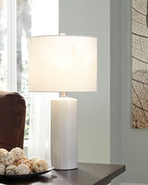 Orleans Furniture - Ashley Furniture - Steuben Lighting - Ceramic Table Lamp (Set of 2) / White - L177904