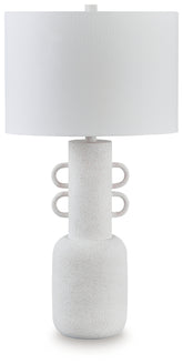 Orleans Furniture - Ashley Furniture - Perringhill Lighting - Metal Table Lamp (1/CN) / Distressed White - L207504