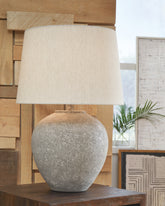 Orleans Furniture - Ashley Furniture - Dreward Lighting - Table Lamp (Set of 2) / Distressed Gray - L235694X2