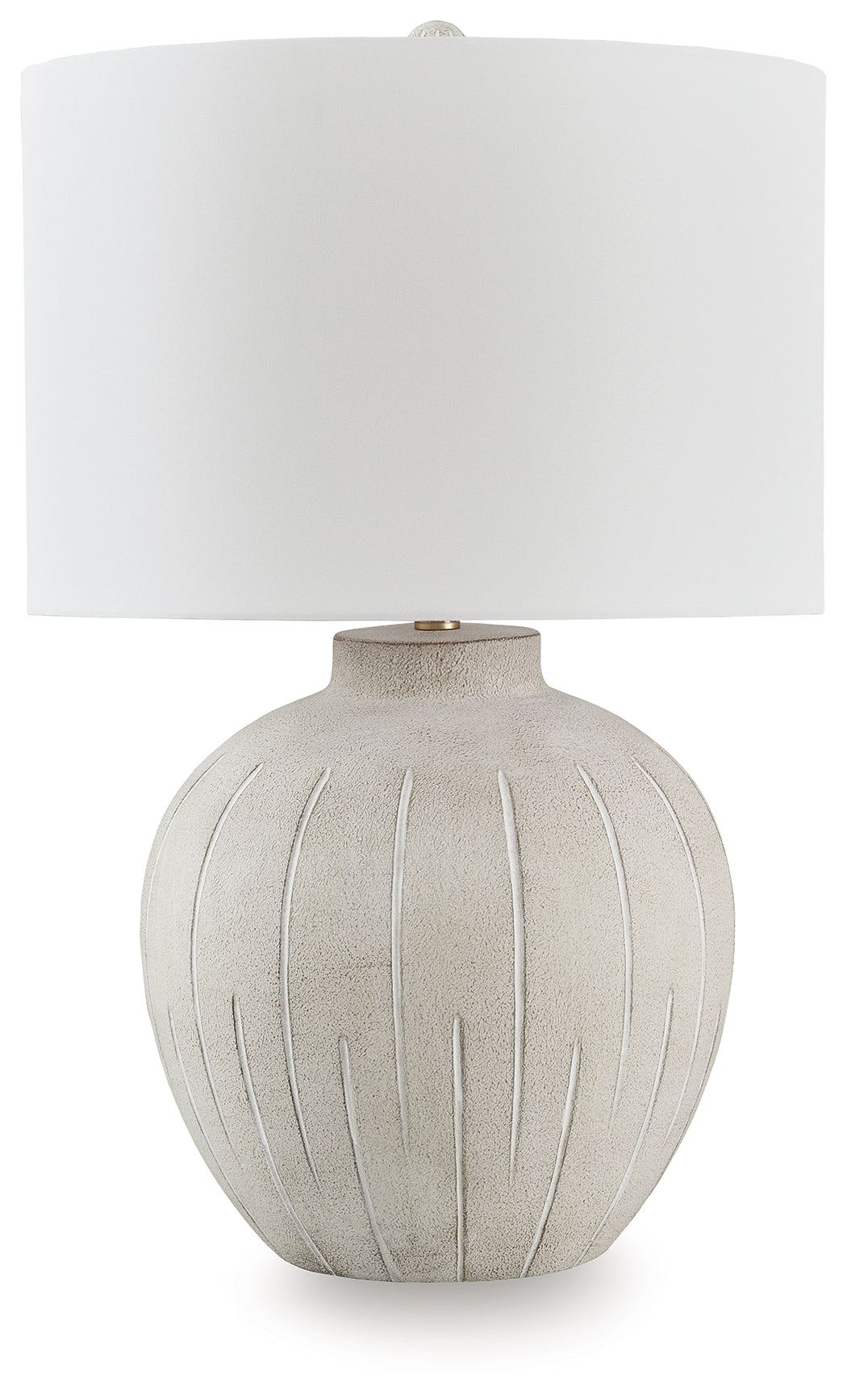 Orleans Furniture - Ashley Furniture - Calbert Lighting - Poly Table Lamp (1/CN) / Warm Gray - L235824