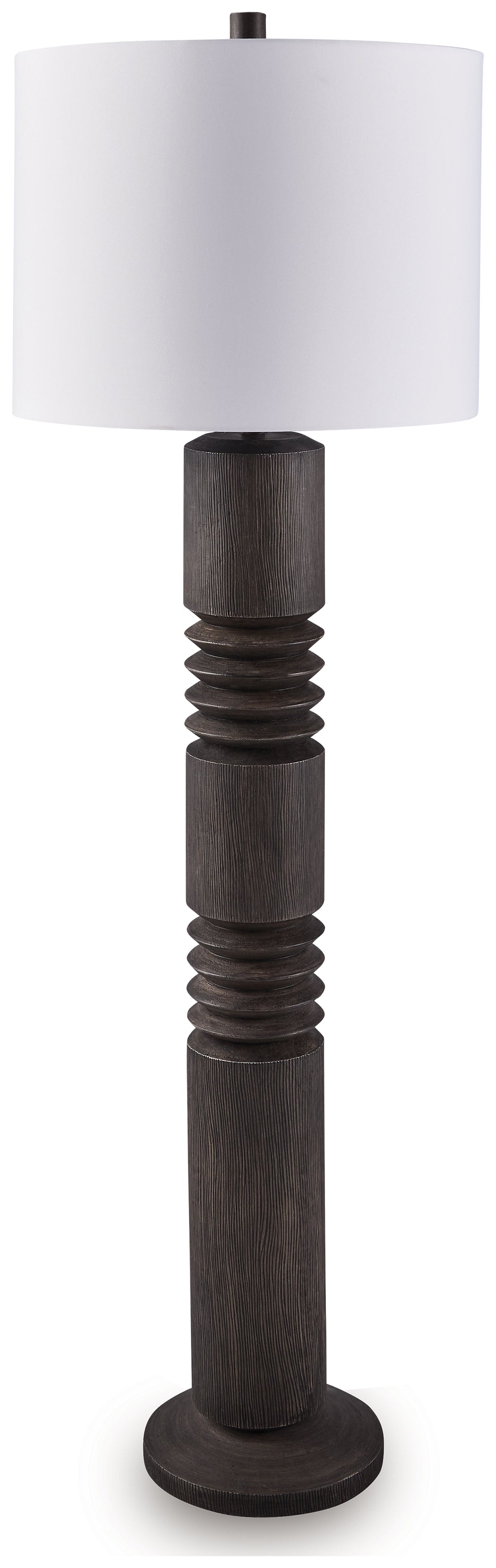 Orleans Furniture - Ashley Furniture - Fainwell Lighting - Poly Floor Lamp (1/CN) / Distressed Black - L235861