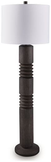 Orleans Furniture - Ashley Furniture - Fainwell Lighting - Poly Floor Lamp (1/CN) / Distressed Black - L235861