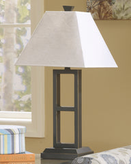 Orleans Furniture - Ashley Furniture - Deidra Lighting - Metal Table Lamp (Set of 2) / Black - L318924