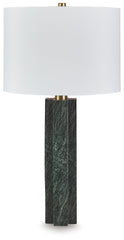 Orleans Furniture - Ashley Furniture - Keegan Lighting - Marble Table Lamp (1/CN) / Green - L429084