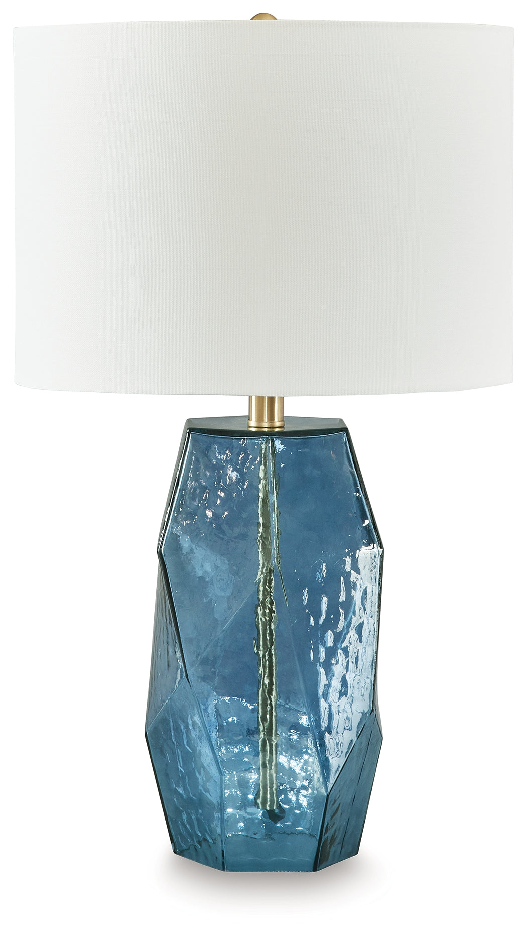 Orleans Furniture - Ashley Furniture - Tallow Lighting - Glass Table Lamp (1/CN) / Blue - L430854