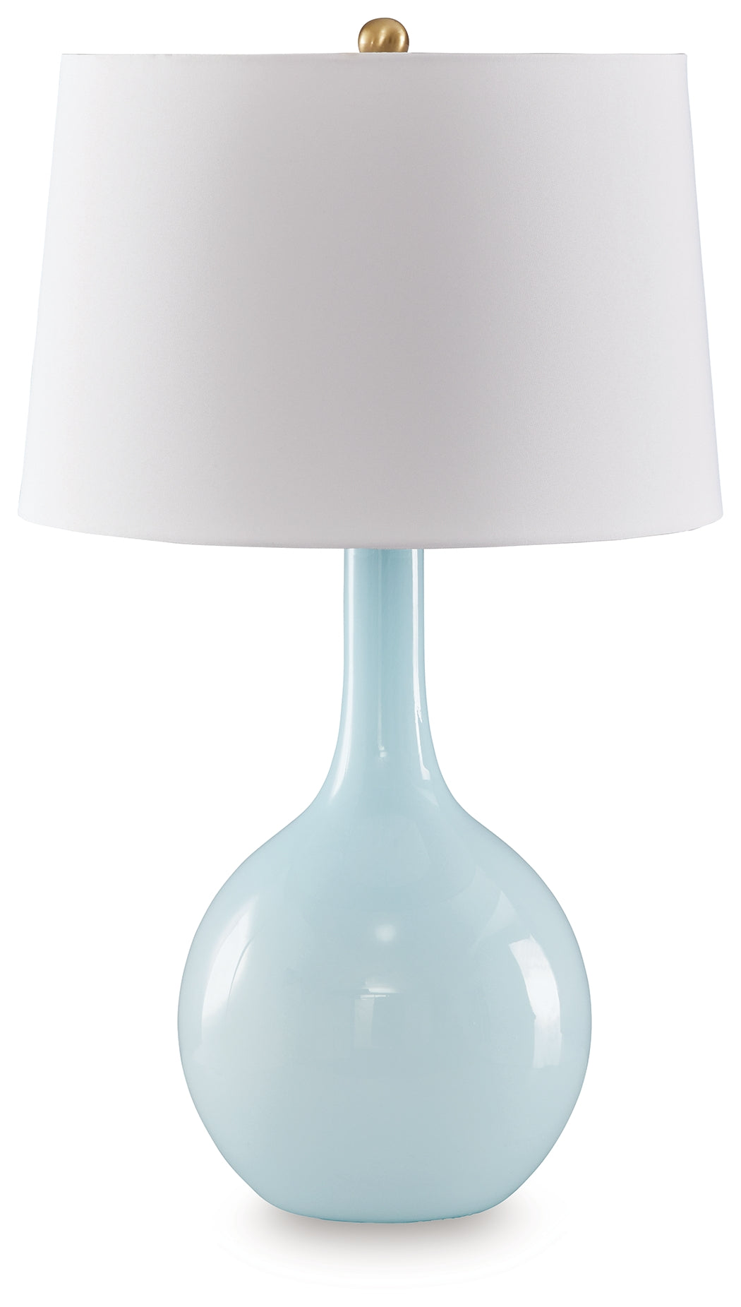 Orleans Furniture - Ashley Furniture - Rylanton Lighting - Glass Table Lamp (1/CN) / Aqua - L430874