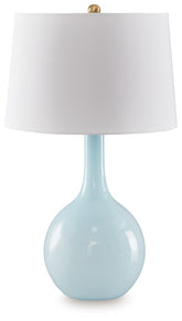 Orleans Furniture - Ashley Furniture - Rylanton Lighting - Glass Table Lamp (1/CN) / Aqua - L430874