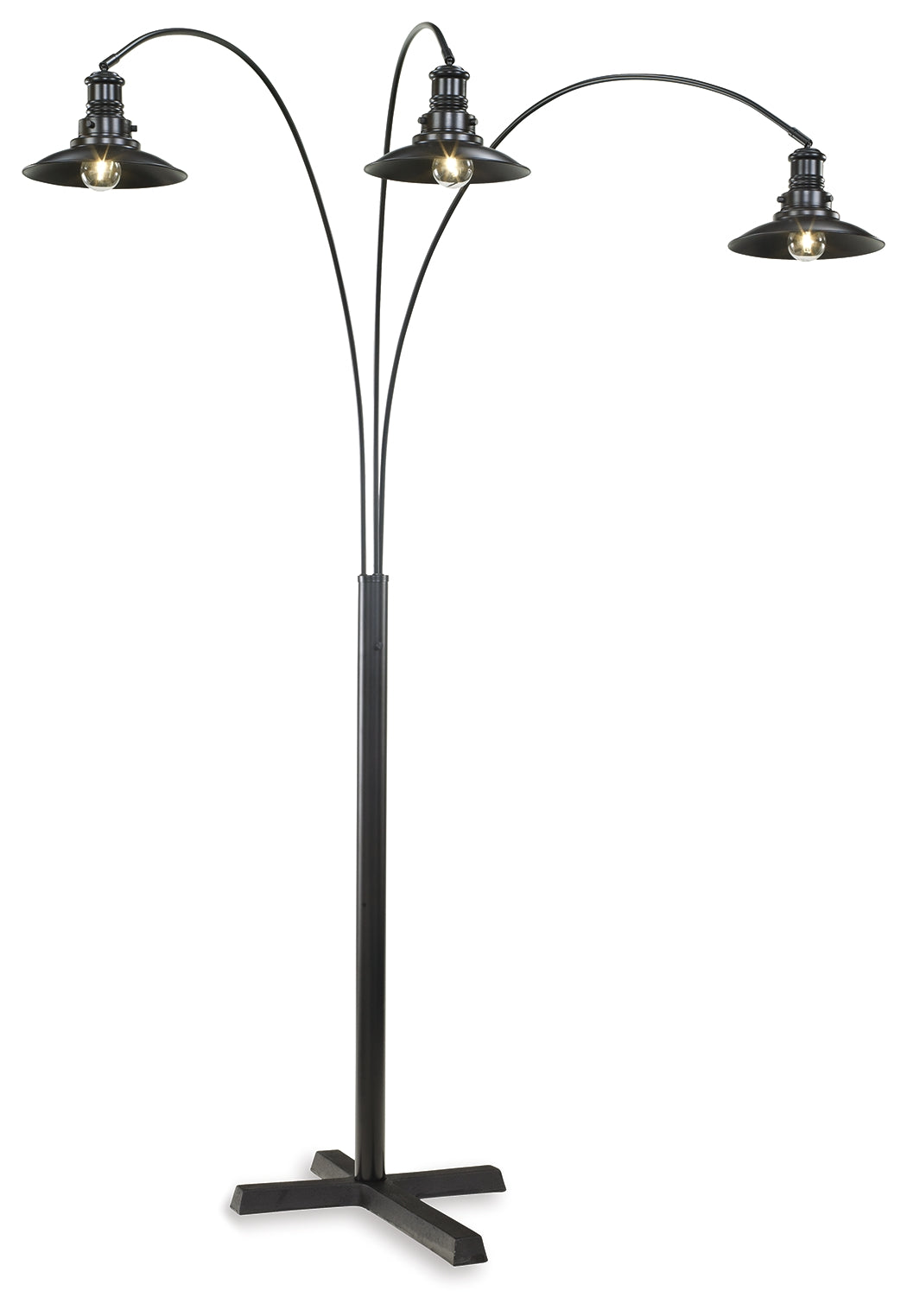Orleans Furniture - Ashley Furniture - Sheriel Lighting - Metal Arc Lamp (1/CN) / Black - L725059