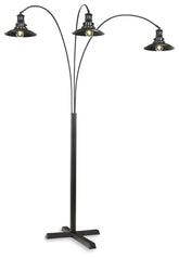 Orleans Furniture - Ashley Furniture - Sheriel Lighting - Metal Arc Lamp (1/CN) / Black - L725059