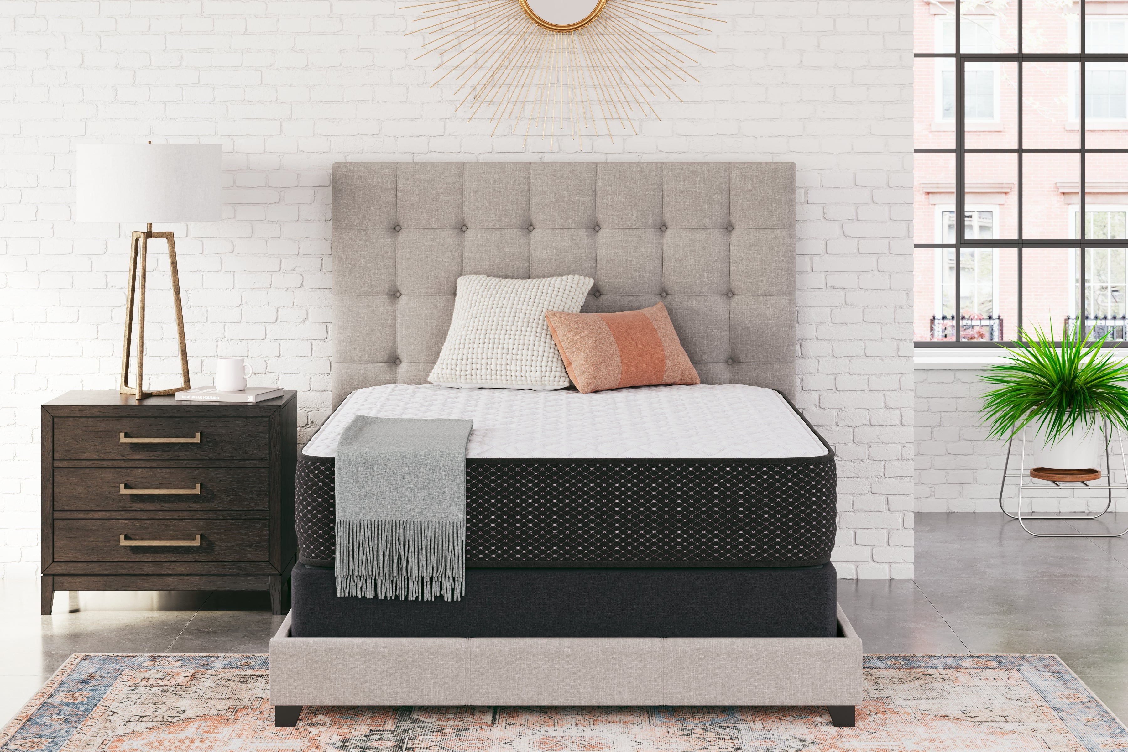 Orleans Furniture - Ashley Furniture - Limited Edition Firm Mattresses - California King / White - M41051