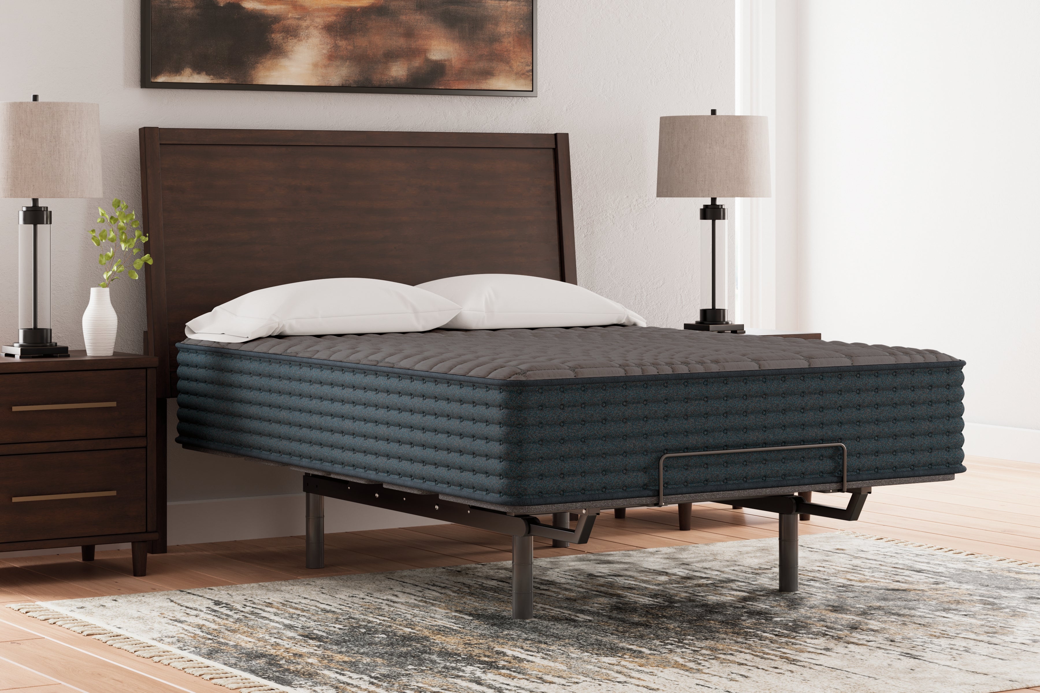 Orleans Furniture - Ashley Furniture - Gray 1200 Hybrid Mattresses - Queen / Gray - M43831