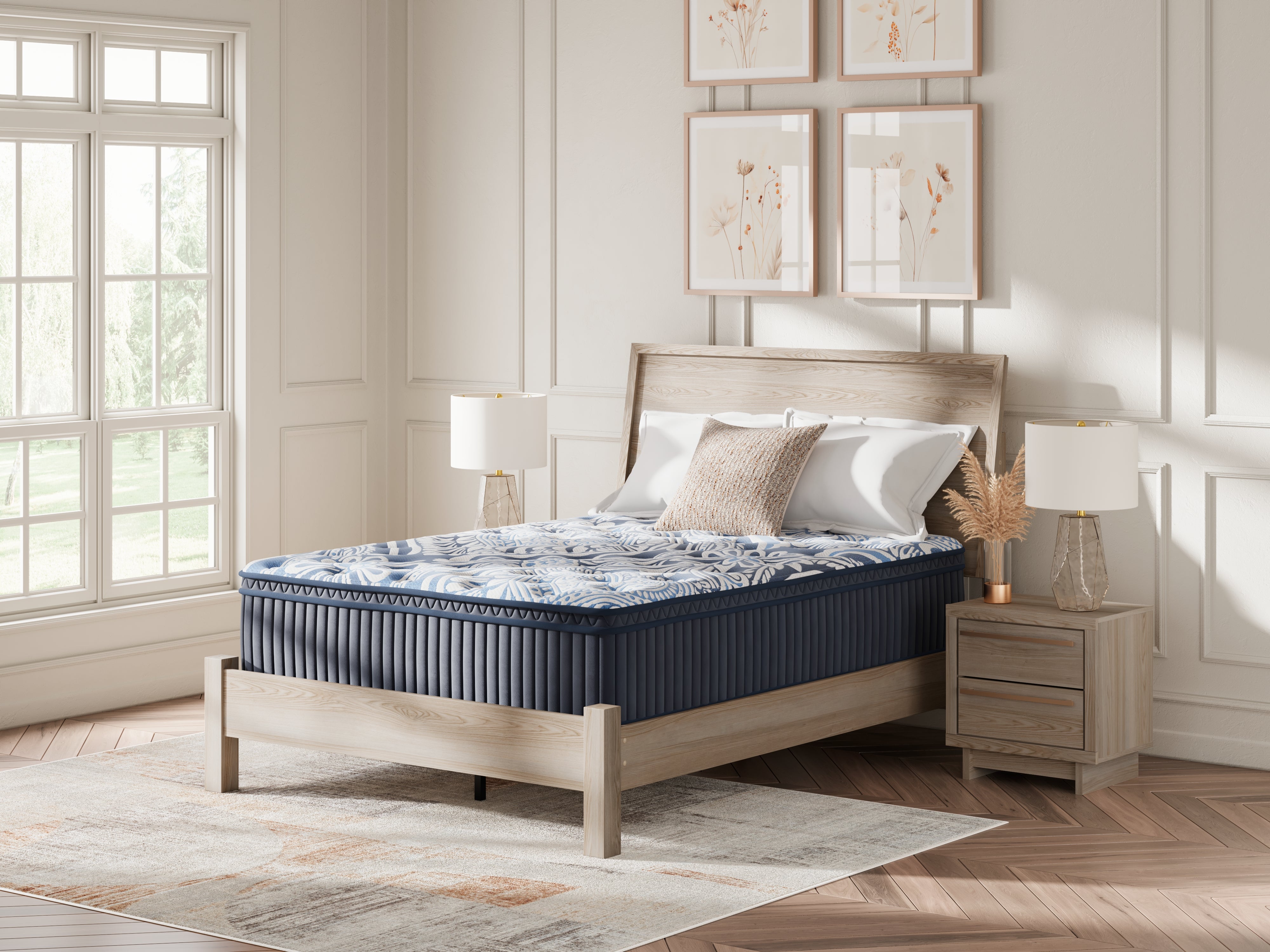 Orleans Furniture - Ashley Furniture - Plush Luxe 2.0 Mattresses - King / Blue - M49741