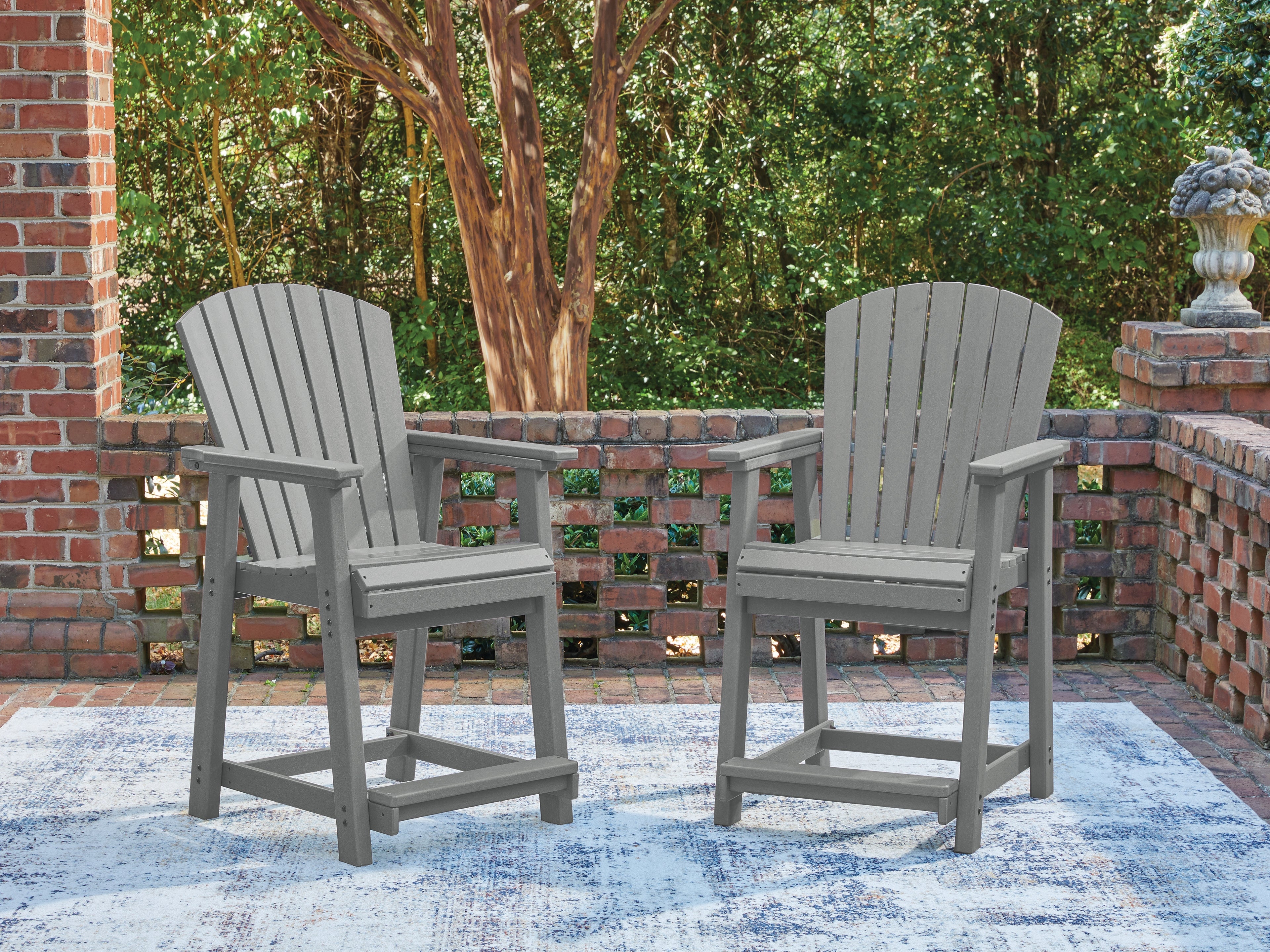Orleans Furniture - Ashley Furniture - Sanctuary Beach Outdoor - Barstool (Set of 2) - PCP227-124