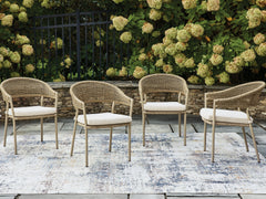 Orleans Furniture - Ashley Furniture - Orchard Beach Outdoor - Arm Chair With Cushion (4/CN) - PCP373-601A