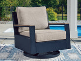 Orleans Furniture - Ashley Furniture - East Beach Outdoor - Swivel Glider Chair w/Cushion - PCP587-821