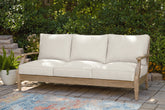 Orleans Furniture - Ashley Furniture - Carter Hall Outdoor - Sofa with Cushion / Beige - P601-838
