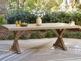 Orleans Furniture - Ashley Furniture - Laguna Heights Outdoor - RECT Dining Table w/UMB OPT - PCP790-625