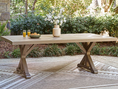 Orleans Furniture - Ashley Furniture - Laguna Heights Outdoor - RECT Dining Table w/UMB OPT - PCP790-625