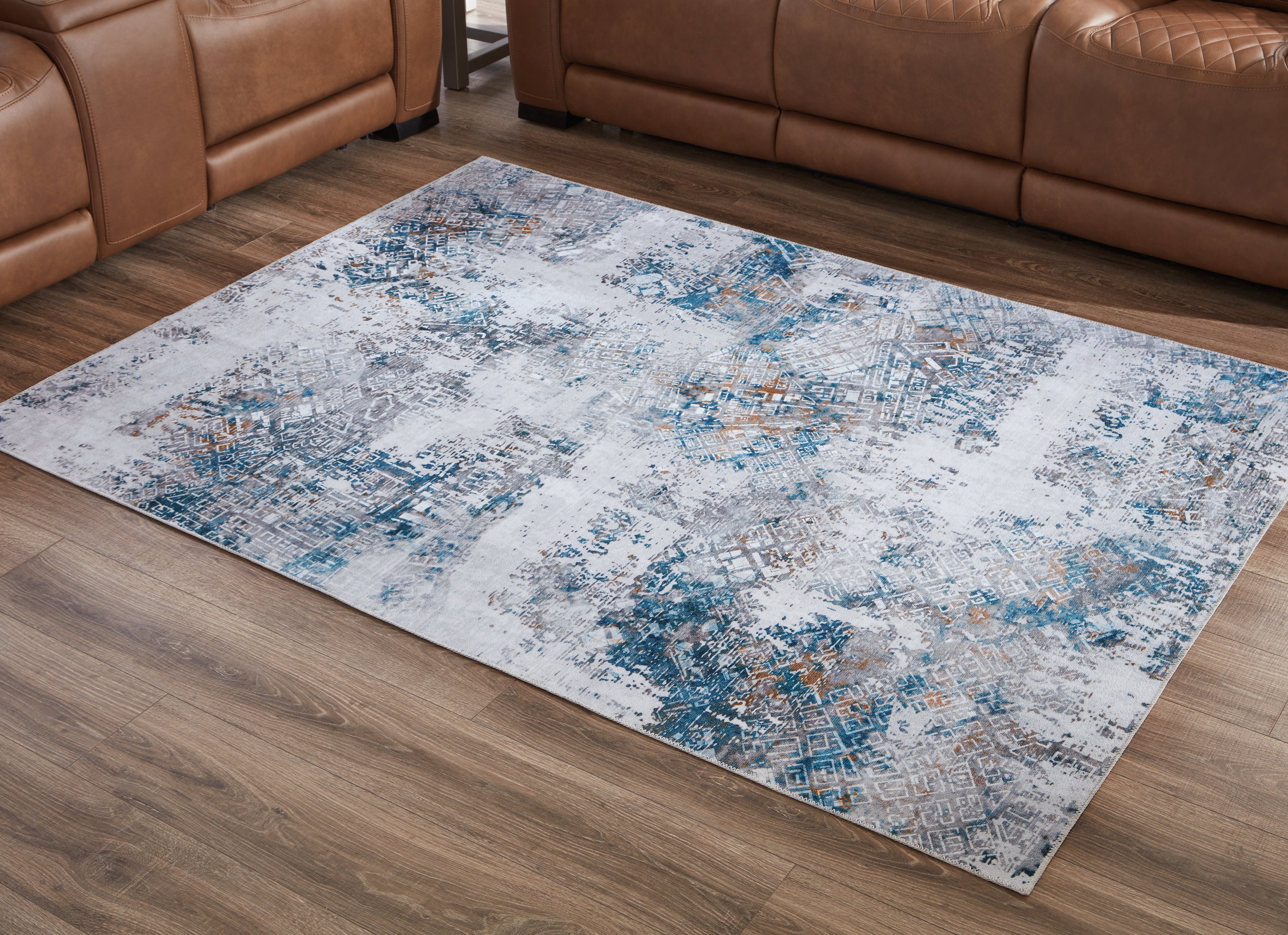 Orleans Furniture - Ashley Furniture - Garyard Rug - 5' x 7' Washable Rug / Multi - R405772