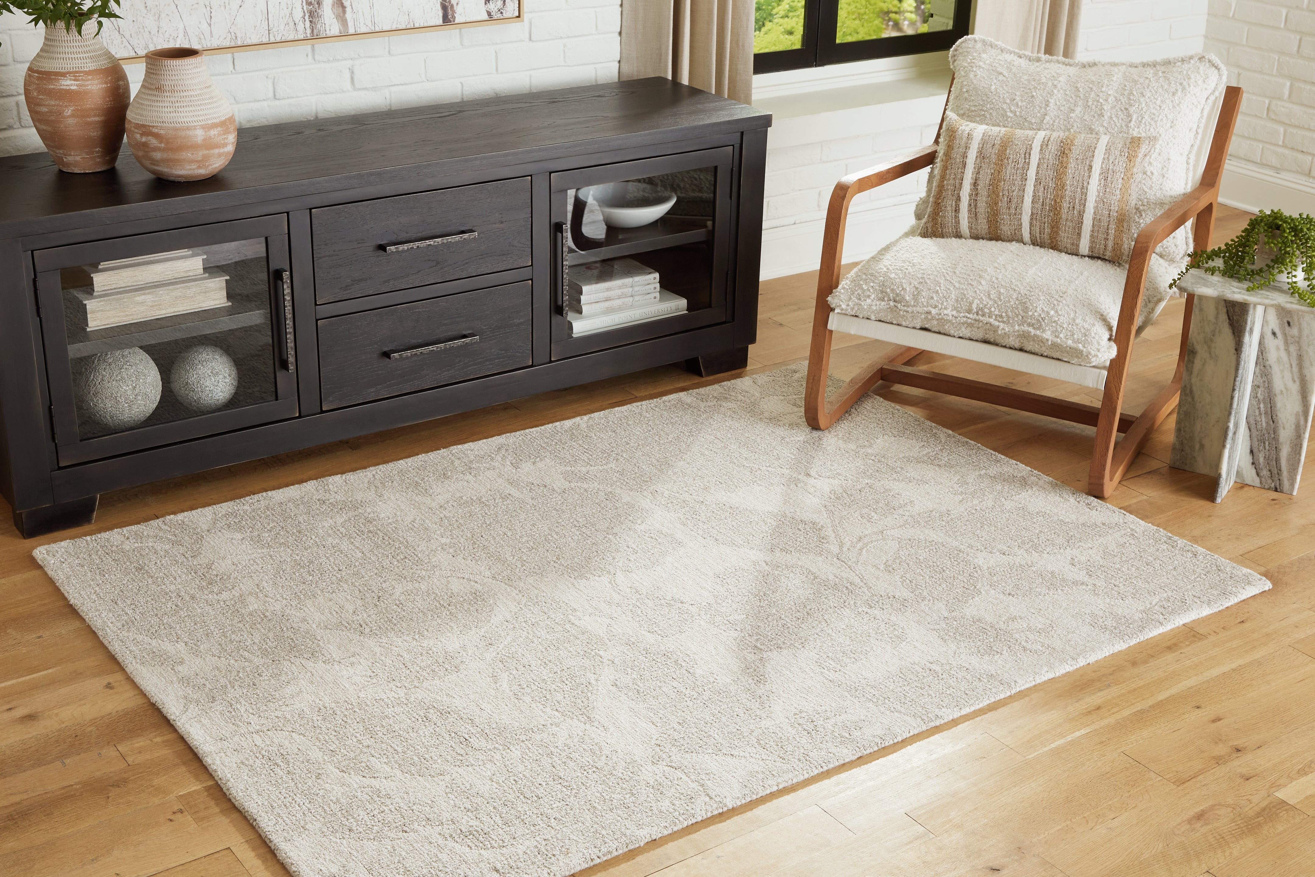 Orleans Furniture - Ashley Furniture - Chadess Rug - 5' x 7' Rug / Linen/Taupe - R406362