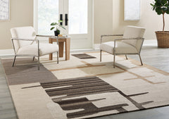 Orleans Furniture - Ashley Furniture - Kencher Rug - 8' x 10' Rug / Beige/Brown - R406821