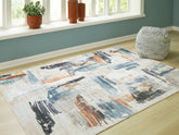 Orleans Furniture - Ashley Furniture - Hessland Rug - 5' x 7' Washable Rug / Multi - R407052