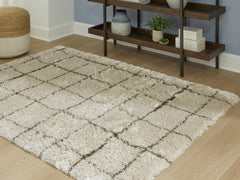 Orleans Furniture - Ashley Furniture - Wrenlow Rug - 5' x 7' Rug / Cream/Brown - R407212