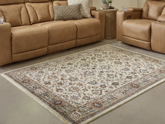 Orleans Furniture - Ashley Furniture - Beritham Rug - Large Rug / Blue/Brown/Beige - R407261