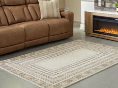 Orleans Furniture - Ashley Furniture - Idaman Rug - Large Rug / Taupe/Brown - R407291