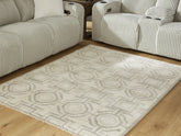 Orleans Furniture - Ashley Furniture - Maconville Rug - Large Rug / Ivory/Gray - R407321