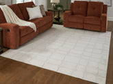 Orleans Furniture - Ashley Furniture - Malvinsboro Rug - Washable 8' x 10' Area Rug / Sandstone - R407441