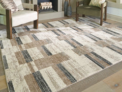 Orleans Furniture - Ashley Furniture - Alstone Rug - 5'3" x 7' Area Rug / Multi - R407732
