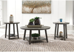 Orleans Furniture - Ashley Furniture - Caitbrook Table (Set of 3) - Occasional Table Set (3/CN) / Gray - T188-13